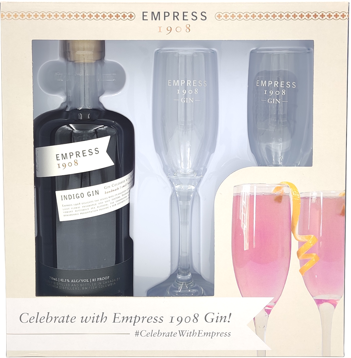 Empress Champagne Flutes (set of 2)