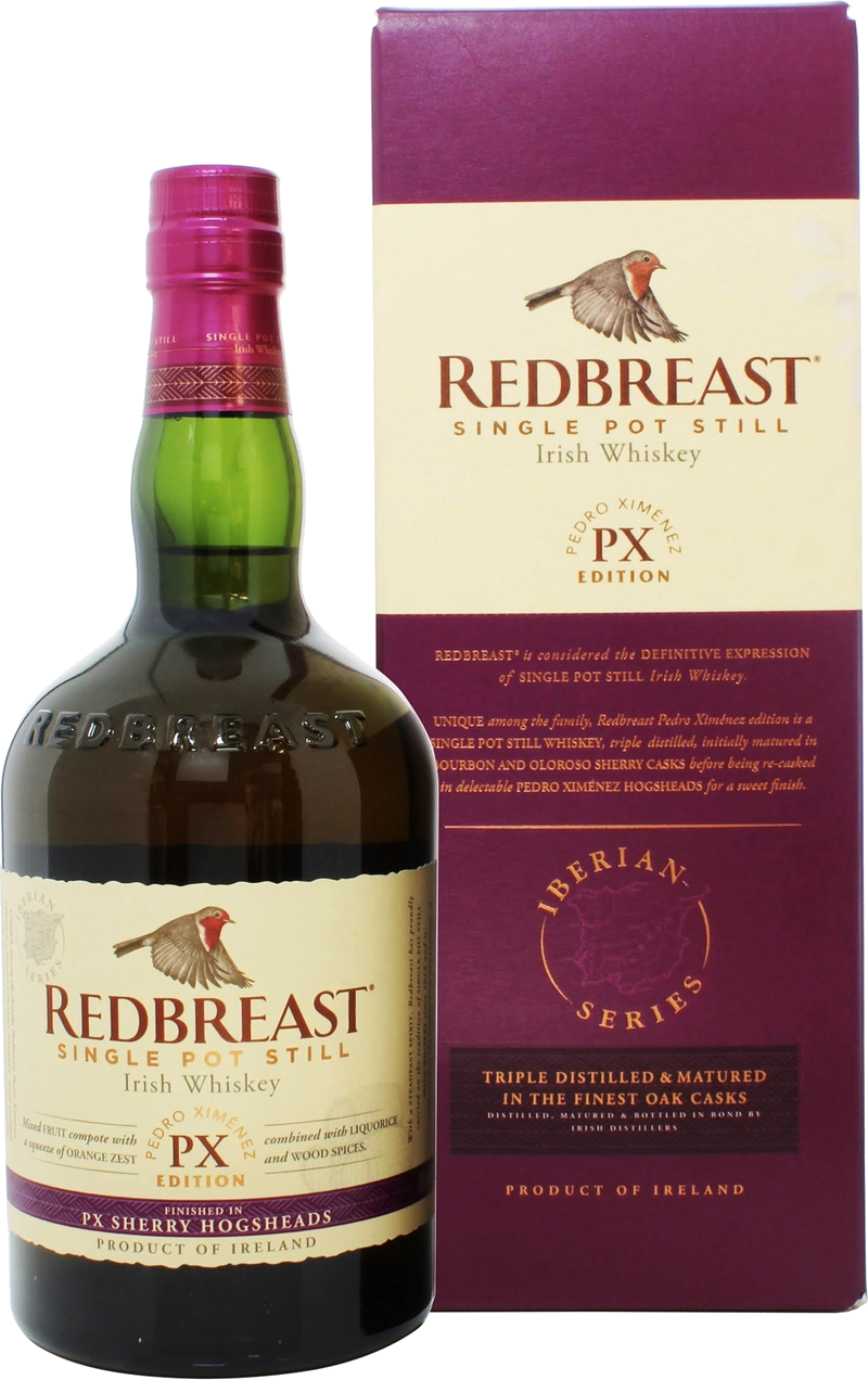 Redbreast Iberian Series Tawny Port Cask Edition Single Pot Still Irish  Whiskey - 750ML